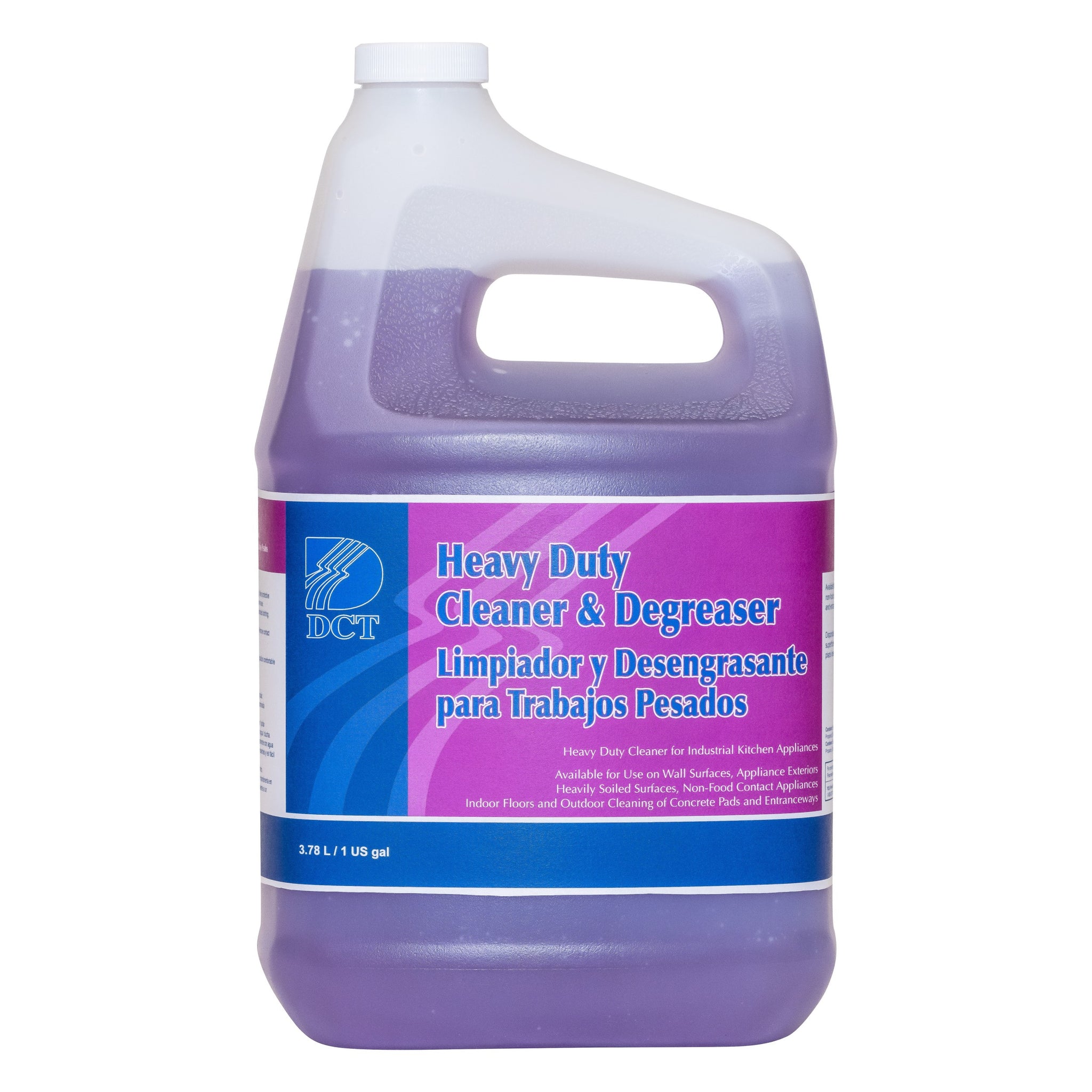 I scrubbed my hearth with purple power degreaser (and other